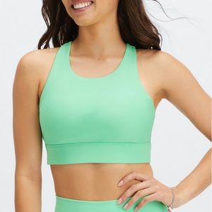 Fabletics No-Bounce Sports Bra Tropical Water XS